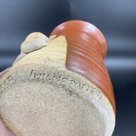 Wagner Stoneware Pottery Village Potter Coffee Mug Cup Face Anthropomorphic Mug - Picture 6 of 16